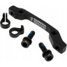 Адаптер дискового тормоза SHIMANO R160P/S, болт 2 штуки, стопорное кольцо 2 штуки ISMMAR160PSA