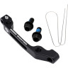 Адаптер дискового тормоза SHIMANO SM-MA90-R160P/S, болт 2 штуки, проволока 1 штука ISMMA90R160PS
