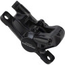 Калипер гидравлический SHIMANO M6000, POST MOUNT, ПОЛИМЕРН. КОЛОДК. G01S, БЕЗ АДАПТ., ЦВ. ЧЕРНЫЙ
