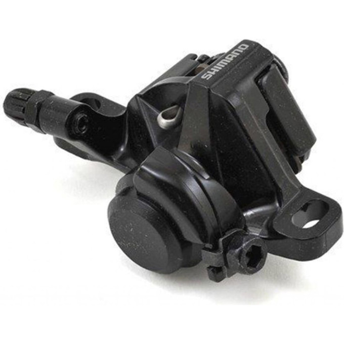 Калипер механический SHIMANO BR-M375, ЧЕРН, ПЕР. ИЛИ ЗАДН., ПЛАСТ. КОЛ, POST M.