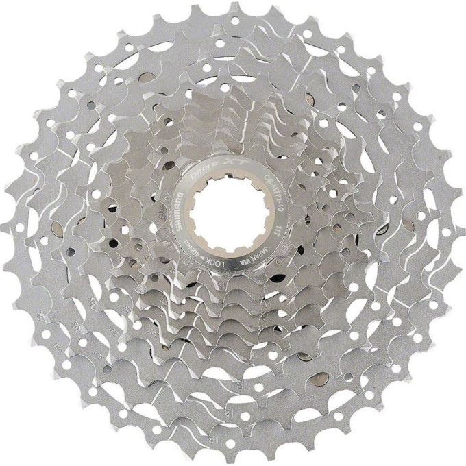 Кассета SHIMANO DEORE XT, M771, 10 скоростей, 11-34