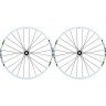 Комплект колес SHIMANO MT15A, ПЕРЕДН. И ЗАДН, 29', C.LOCK, QR, ЦВ. БЕЛ/ЗЕЛ