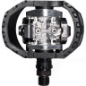 Педали SHIMANO M424, С ШИПАМИ