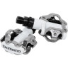 Педали SHIMANO M520W, SPD, с шипами, белый
