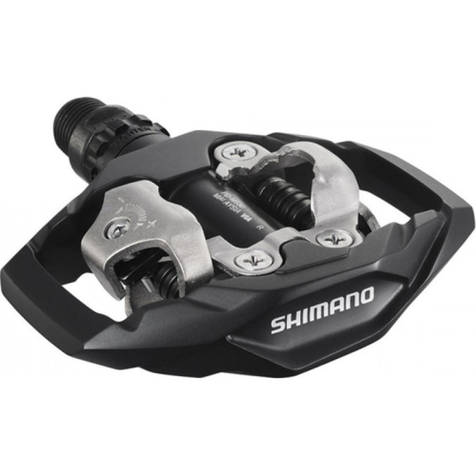 Педали SHIMANO M530, SPD, с шипами, черный