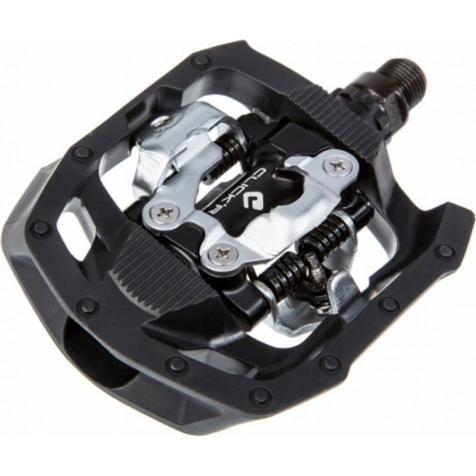 Педали SHIMANO MT50, с отражателями, с шипами, индивидуальная упаковка