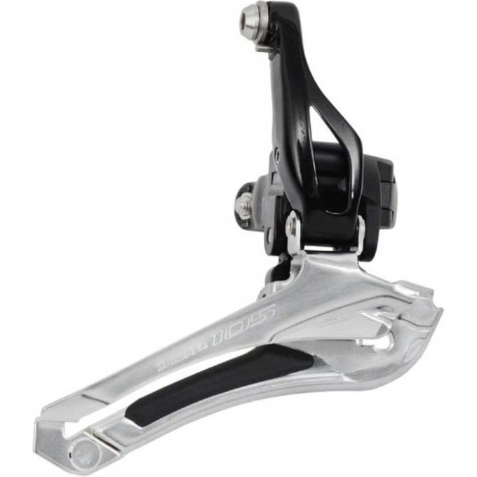 Переключатель передний SHIMANO 105, 5800, ЧЕРН, НА УПОР, Б/УП.