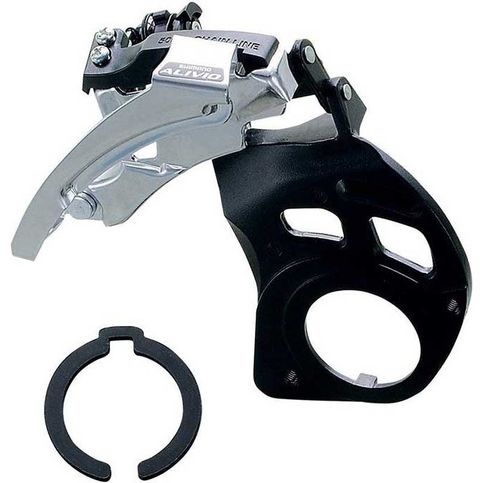 Переключатель передний SHIMANO ALIVIO, M410-E, УН. ТЯГА, ПОД КАРЕТК., УГ.:63-66