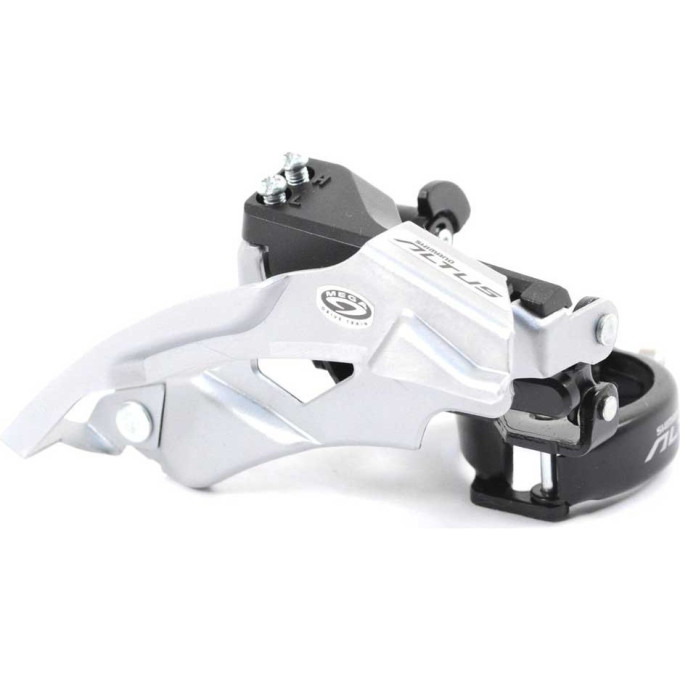 Переключатель передний SHIMANO ALTUS, M370 универсальная тяга, универсальный хомут, 3X9 скорость, угол: 63-66