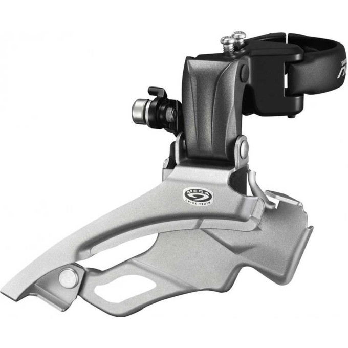Переключатель передний SHIMANO ALTUS, M371 универсальная тяга, универсальный хомут, 3X9 скорость, угол: 66-69
