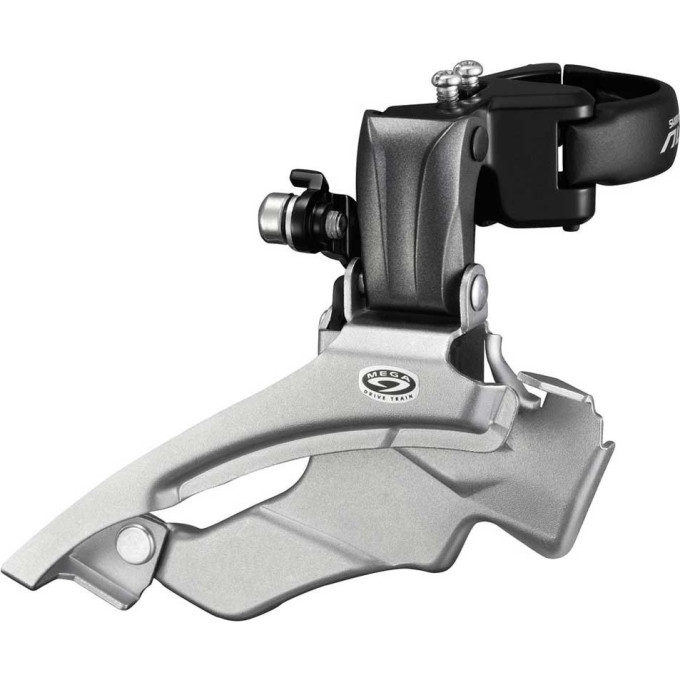 Переключатель передний SHIMANO ALTUS ,M371, универсальная тяга, универсальный хомут, 3X9 скоростей, угол:63-66
