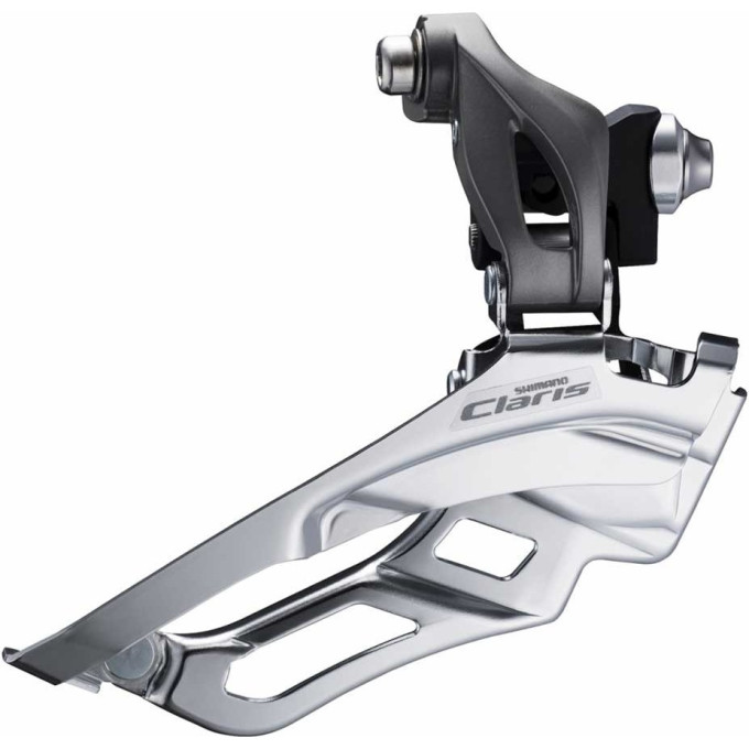 Переключатель передний SHIMANO CLARIS, R2000, 2X8 скоростей, 34,9 с адаптером, (31.8 & 28.6)