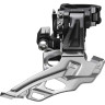 Переключатель передний SHIMANO DEORE, M618-D, на упор, для 2X10, верхняя тяга, черный
