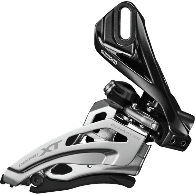 Переключатель передний SHIMANO XT, M8000-D, DIRECT MOUNT, SIDE-SWING, для 3X11, верхняя тяга