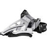 Переключатель передний SHIMANO XT, M8000-L, нижний хомут, SIDE-SWING, для 3X11, верхняя тяга