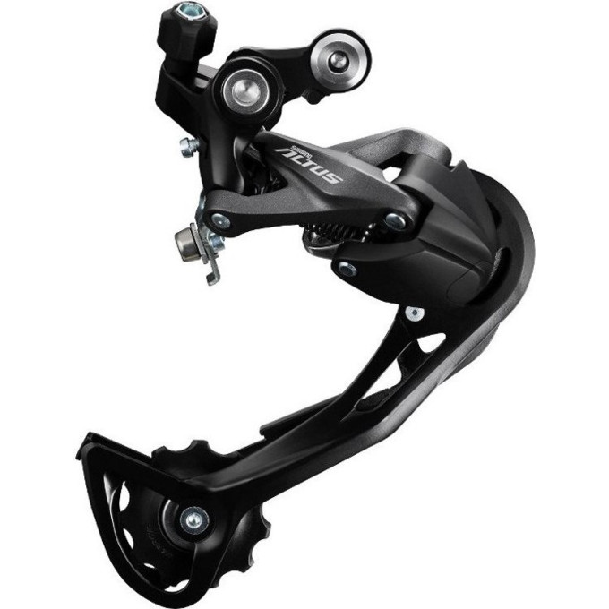 Переключатель задний SHIMANO ALTUS, M2000, SGS, 9 скоростей, черный