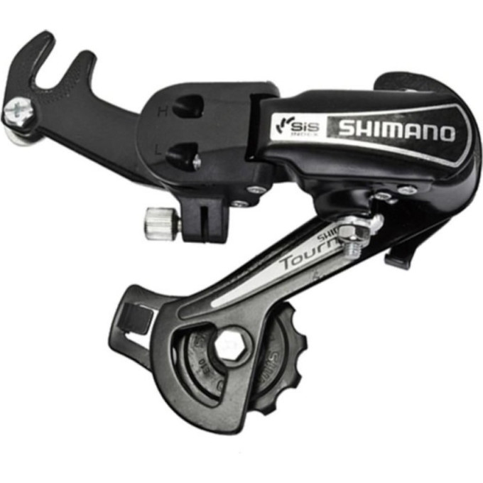 Переключатель задний SHIMANO TOURNEY, TY21-B, SS, 6 скоростей