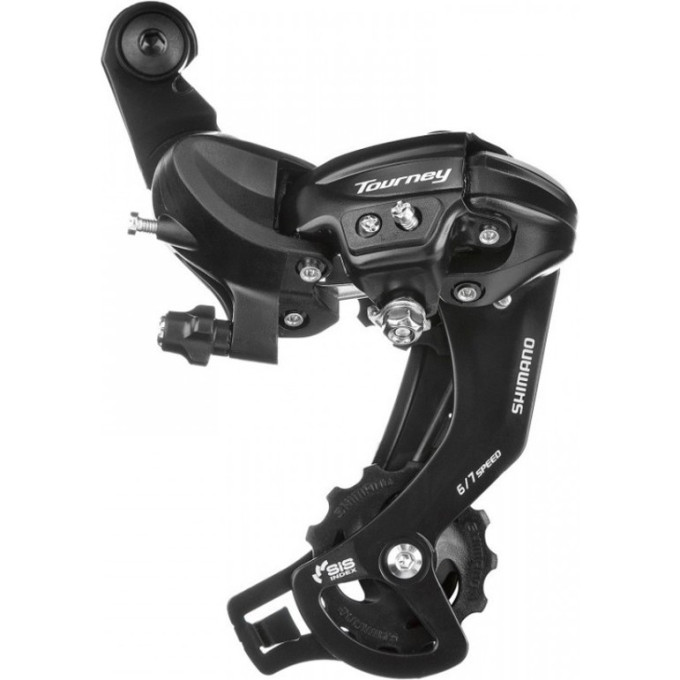 Переключатель задний SHIMANO TOURNEY, TY300, 6/7 скоростей, крепление на петух