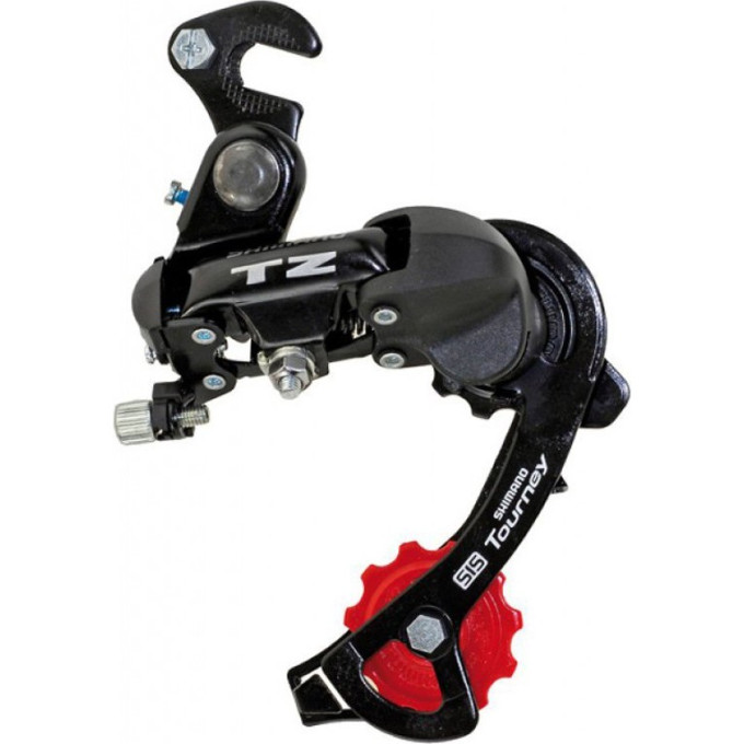 Переключатель задний SHIMANO TOURNEY, TZ500, GS, 6СК., КРЕПЛЕНИЕ НА ОСЬ, Б/УП.
