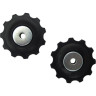 Ролики для велосипеда SHIMANO Y-PART RD-M6000, SGS, 10 скоростей, пара роликов Y3E498020