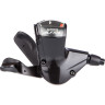 Шифтер SHIMANO ALFINE, S700, серебристый, 11 скоростей, трос+оплетка, для СJ-S700