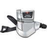 Шифтер SHIMANO ALFINE, S700, серебристый, 11 скоростей, трос+оплетка, для СJ-S700