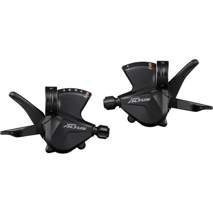 Шифтер SHIMANO ALTUS, M2000, левый/правый, 3X9 скоростей, трос+оплетка