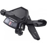 Шифтер SHIMANO DEORE, M590, ПРАВ, 9СК, ТР. 2050ММ