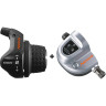 Шифтер SHIMANO NEXUS, 3S41E, 3СК, С BELL CRANK 6, ОПЛЕТКА, 1600ММ ЧЕРНЫЙ, КОРОТК. РУЧКА