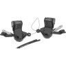 Шифтер SHIMANO R780, 2X10СК, ТРОС+ОПЛЕТКА, ДЛЯ ПЛОСК. РУЛЯ, ЦВ. ЧЕРНЫЙ
