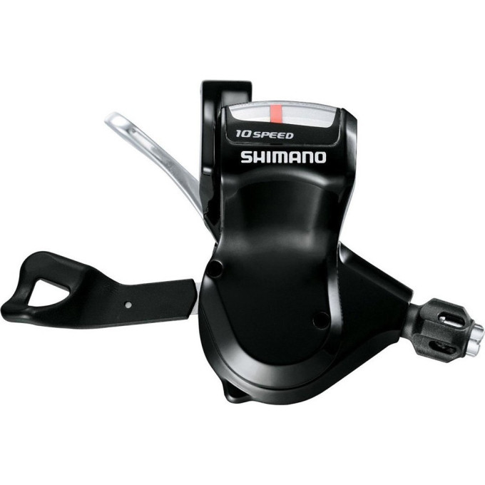 Шифтер SHIMANO R780, 2X10СК, ТРОС+ОПЛЕТКА, ДЛЯ ПЛОСК. РУЛЯ, ЦВ. ЧЕРНЫЙ