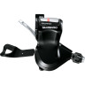 Шифтер SHIMANO R780, 2X10СК, ТРОС+ОПЛЕТКА, ДЛЯ ПЛОСК. РУЛЯ, ЦВ. ЧЕРНЫЙ