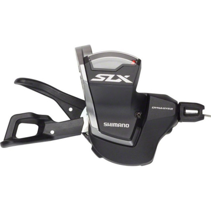 Шифтер SHIMANO SLX, M7000, правый, 11 скоростей. трос с оплеткой