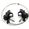 Шифтер SHIMANO XT, M780, ЛЕВ/ПР, 3X10СК, ТР.+ОПЛЕТК