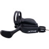 Шифтер SHIMANO XTR, M9100, 2 скорости, на хомут, трос+оплетка