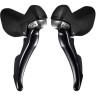Шифтер/Тормозная ручка SHIMANO 105, R7000, левый/правый, 2x11 соростей, трос+оплетка, черный