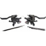 Шифтер/Тормозная ручка SHIMANO ALTUS, M310, ЛЕВ/ПР, 3X8СК, ТРОС+ОПЛЕТКА