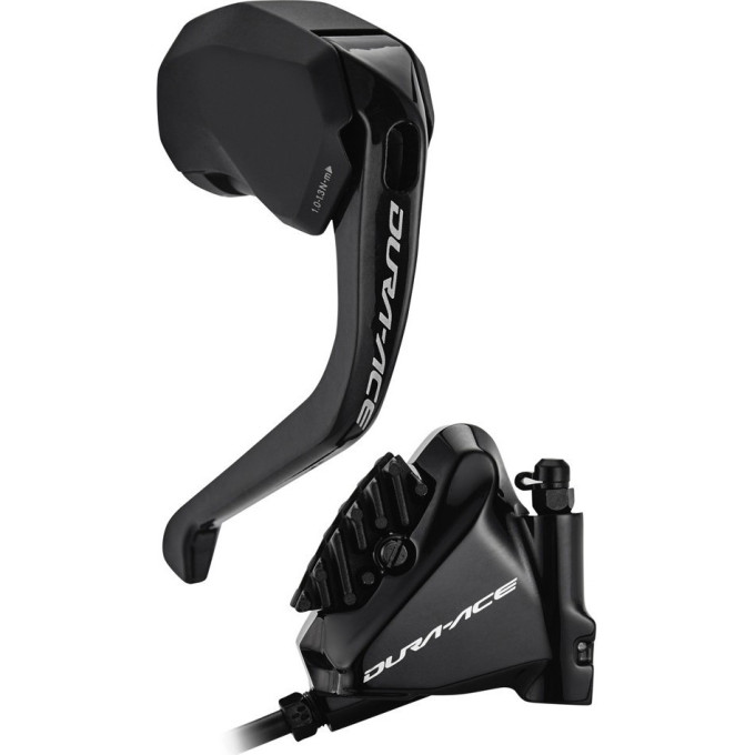 Шифтер/Тормозная ручка SHIMANO DURA-ACE DI2, ST-R9180/BR-R9170, ЛЕВЫЙ, НА 2СК. ПОД ЗАДН. ДИСК. ТОРМ., ДЛЯ КРЕПЛ. 25мм