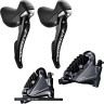 Шифтер/Тормозная ручка SHIMANO ULTEGRA, ST-R8020, ПРАВ/ЛЕВ, 2X11СК., ТРОСЫ, ОПЛЕТКА, SM-BH90, МАСЛО, КАЛИПЕРЫ BR-R8070