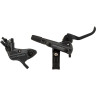 Тормоз дисковый SHIMANO DEORE, j-kit, BL(правый M6100)/BR(задний M6120, 4 поршни), полимерные колодки, 1700мм