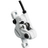 Тормоз дисковый SHIMANO M506, BL-M506(ЛЕВ)/BR-M447(ПЕР.), ПЛАСТ. КОЛ., 1000мм, ЦВ. БЕЛЫЙ