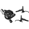 Тормоз дисковый SHIMANO M8000, BL(ЛЕВ)/BR(ПЕР), БЕЗ АДАПТ., ПЛАСТ. КОЛ. С РАДИАТ, 1000мм
