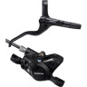 Тормоз дисковый SHIMANO MT MT201, BL(правый)/BR(задний), полимерные колодки, 1700мм, черный
