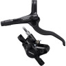 Тормоз дисковый SHIMANO MT400, BL(ЛЕВ)/BR(ПЕРЕДН), ПОЛИМЕР. КОЛОДК., 1000ММ, ЦВ. ЧЕРНЫЙ