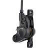 Тормоз дисковый SHIMANO MT400, BL(левый)/BR(передний), полимерные колодки, 1700мм, серебристый