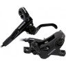 Тормоз дисковый SHIMANO MT501, BL-MT501(левый)/BR-MT520(передний), полимерные колодки, 1000мм, черный