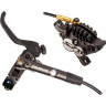 Тормоз дисковый SHIMANO SAINT, M820, BL(ЛЕВ)/BR(ПЕР), МЕТАЛ. КОЛ. С РАДИАТ, 1000мм