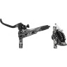 Тормоз дисковый SHIMANO XT M8000(левый)/BR-M8020(передний), гидролиния 1000мм, без адаптера, металлическая колодка