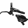 Тормоз дисковый SHIMANO XT M8000(правый)/BR-M8020(задний), калипер, гидролиния 1700мм, без адаптера, металлические колодки