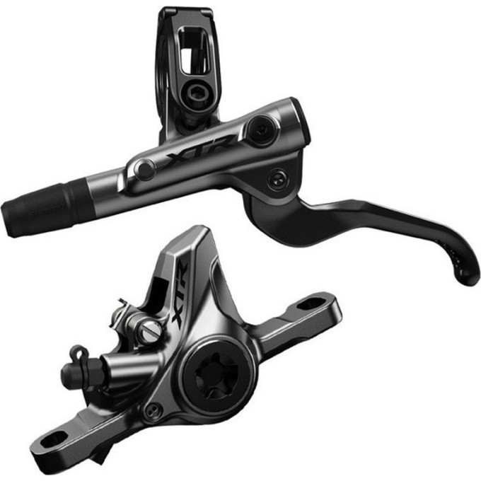 Тормоз дисковый SHIMANO XTR, M9100, BLправый)/BR(задний), полимерные колодки, 1700мм